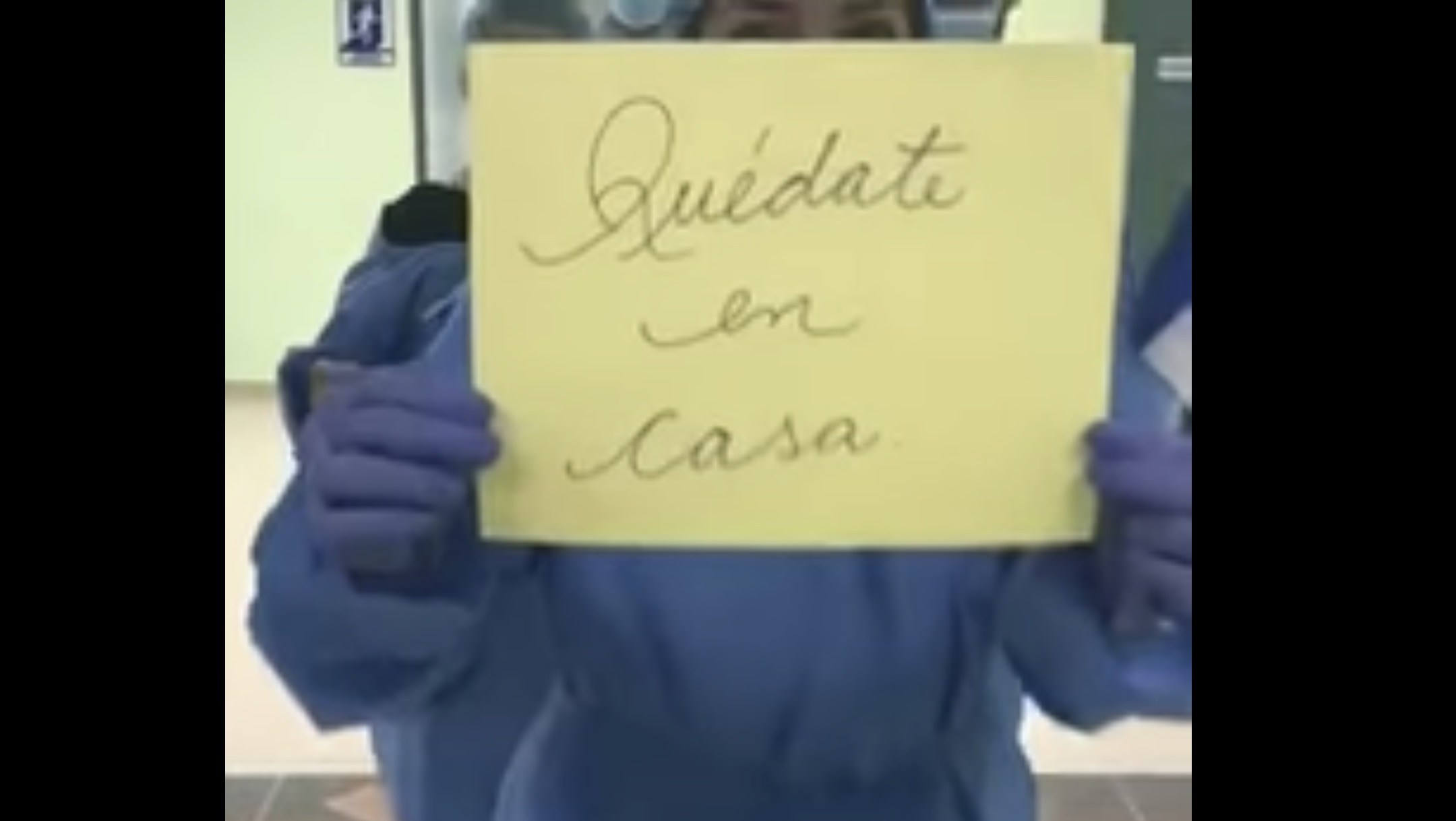 medicos piden que te quedes en casa video